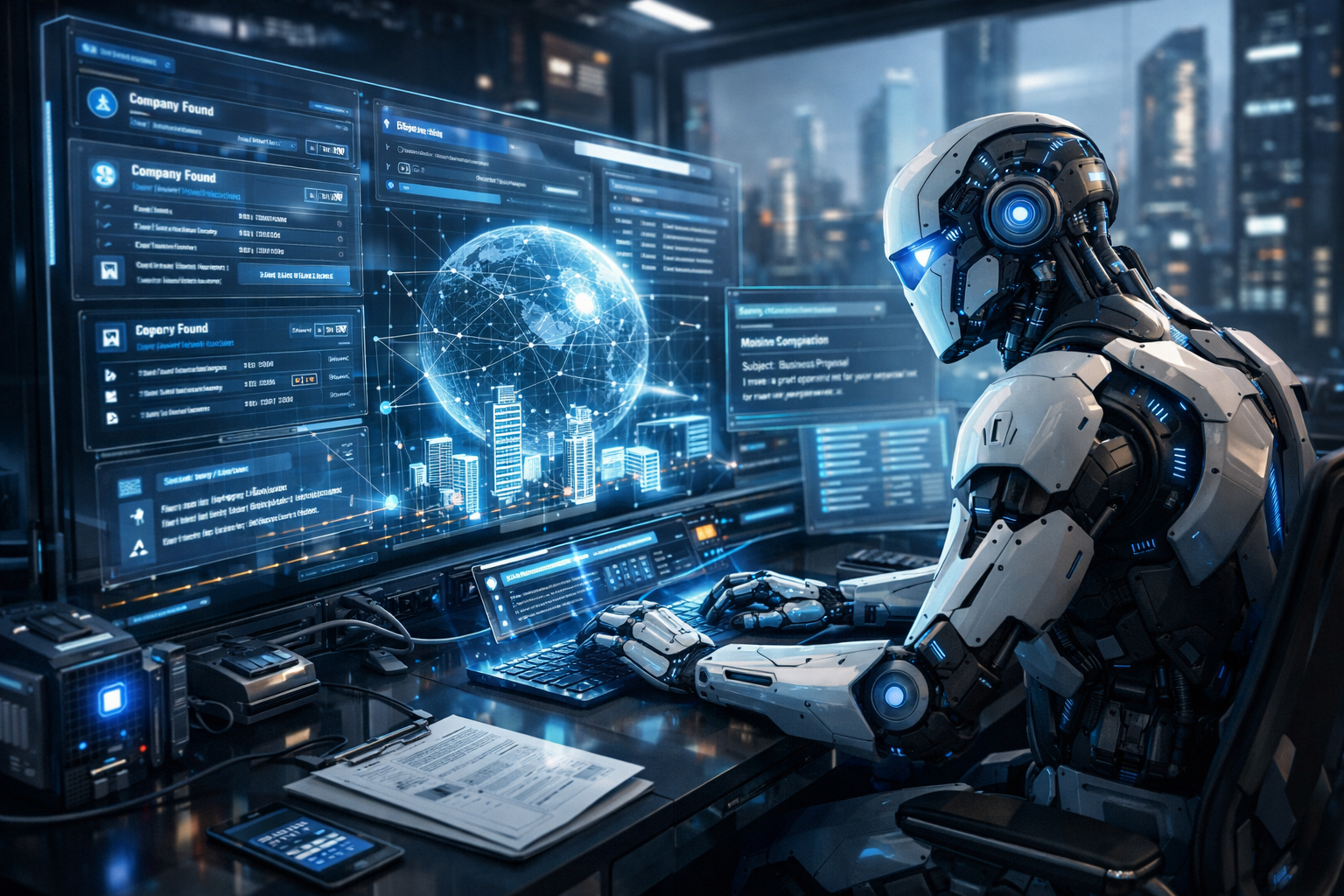 Автоматизированный поиск потенциальных клиентов